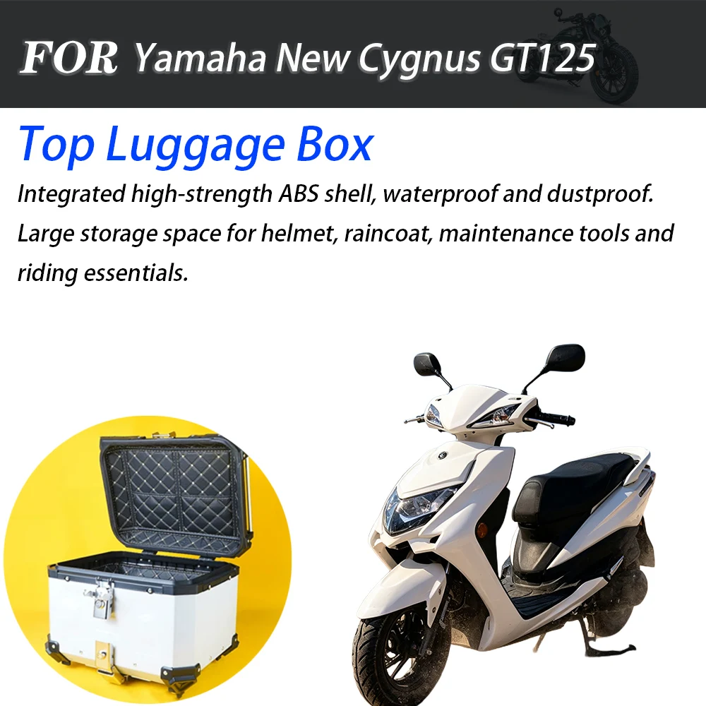 For Yamaha New Cygnus GT125 Motorbike Scooter Top Case Anti-scratch Anti-collision Buffer Protection Kit Modification Accessorie