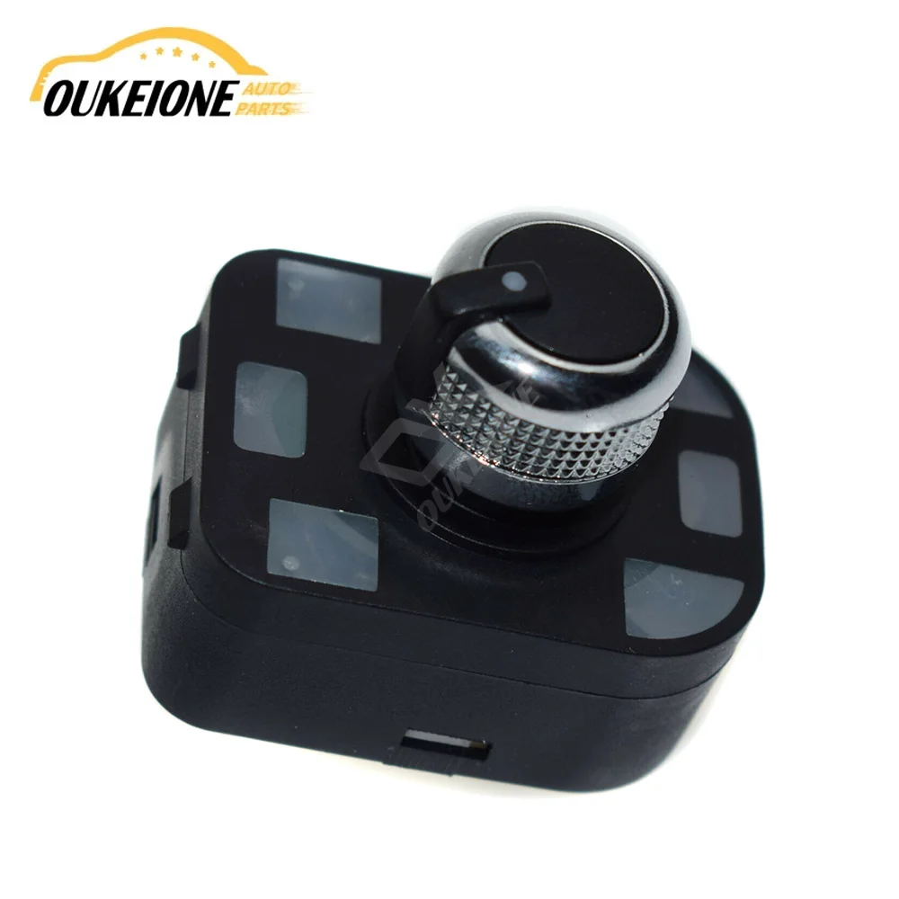 For AUDI A6 A4 Q7 R8 TT RS4 S6 Quattro Rear View Side Mirror Control Switch Adjust Knob Button Replacement Parts 4F0959565A