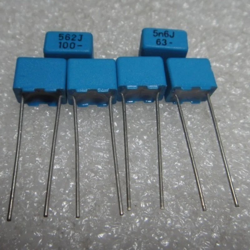 

20 шт. EVOX PFR5 0,0056 мкФ 63 В 5600 пф 5,6 нф 5n6 562 Совершенно новый пленочный конденсатор