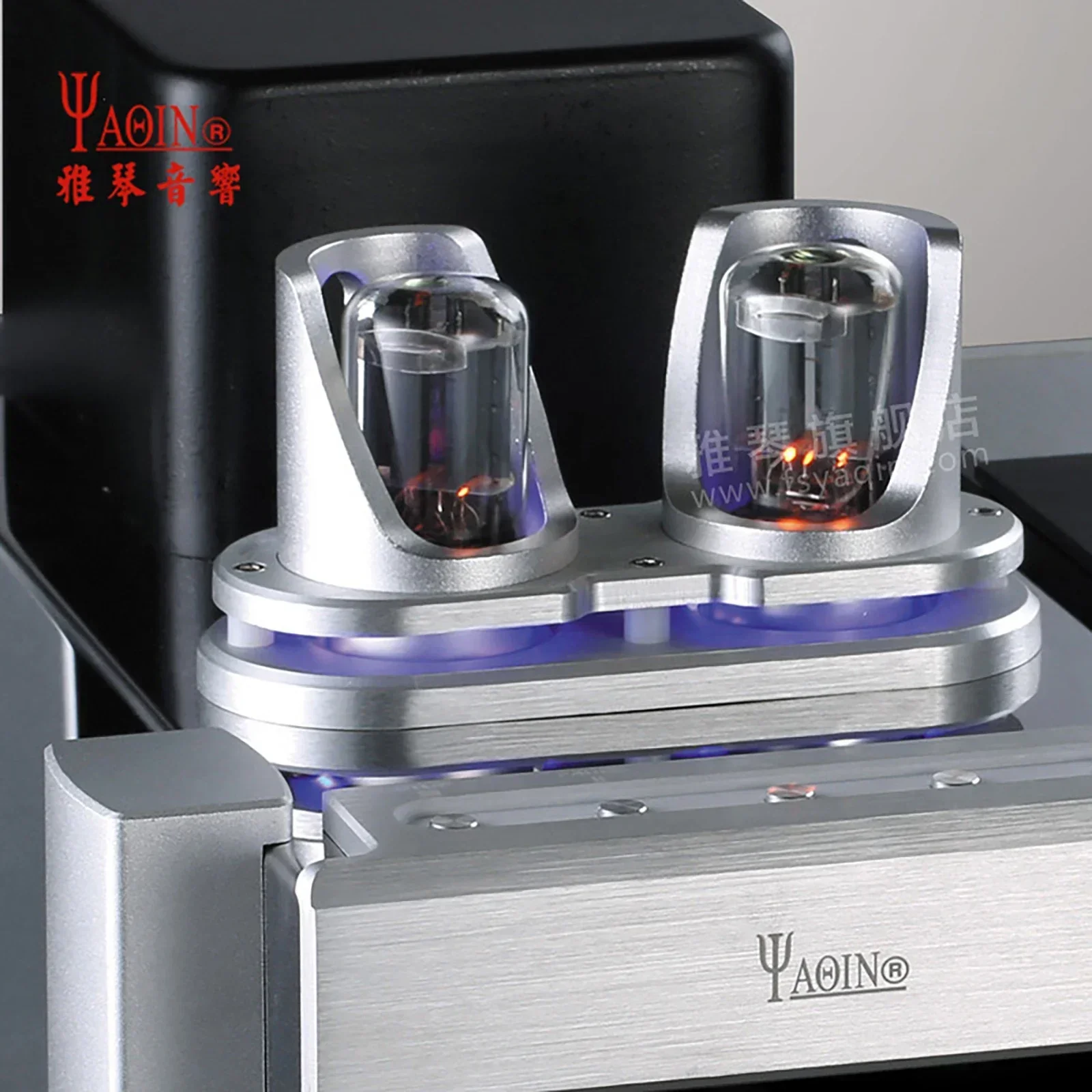 YAQIN SD-35A tubo de vacío reproductor de CD HiFi máquina de fiebre de alta fidelidad amplificador de potencia reproductor de Audio combinado para el hogar