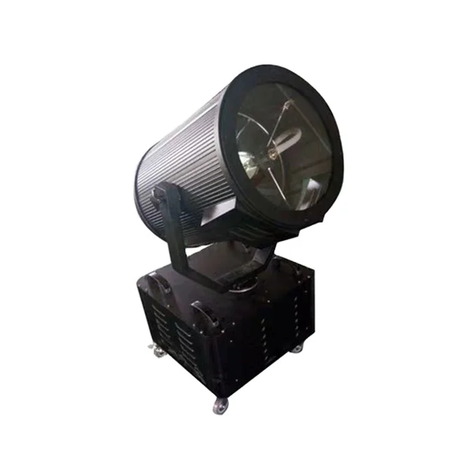 2026 New  Highpower Lightsinglecolor2000w-5000w Outdoor Sky Beam Moving Head Searchlight for Waterproof Moving Head Light