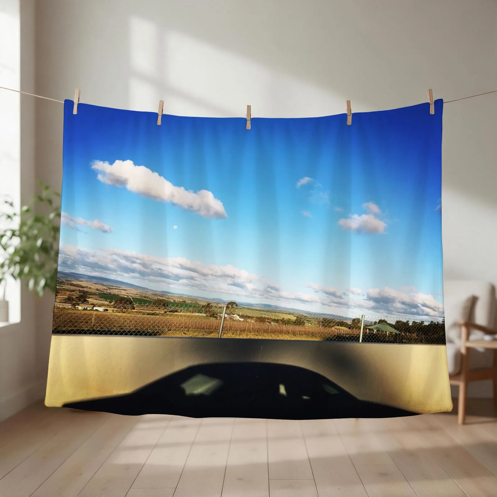 New Mount Panorama Bathurst NSW Australia Throw Blanket couch cozy soft plush fuzzy picnic outdoor blanket