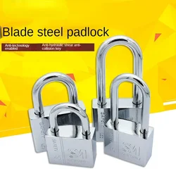 Stainless Steel Waterpro of Antirust Multifunctional Padlock Anti-theft Lock Pry Door Lock Unlocked Head Window Lock