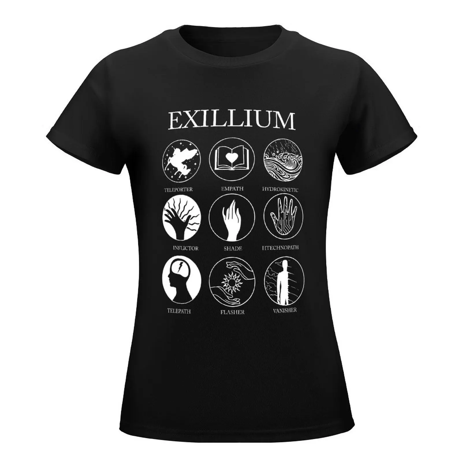 Keeper Of The Lost Cities Exillium T-Shirt plus size tops vintage clothes Woman clothes