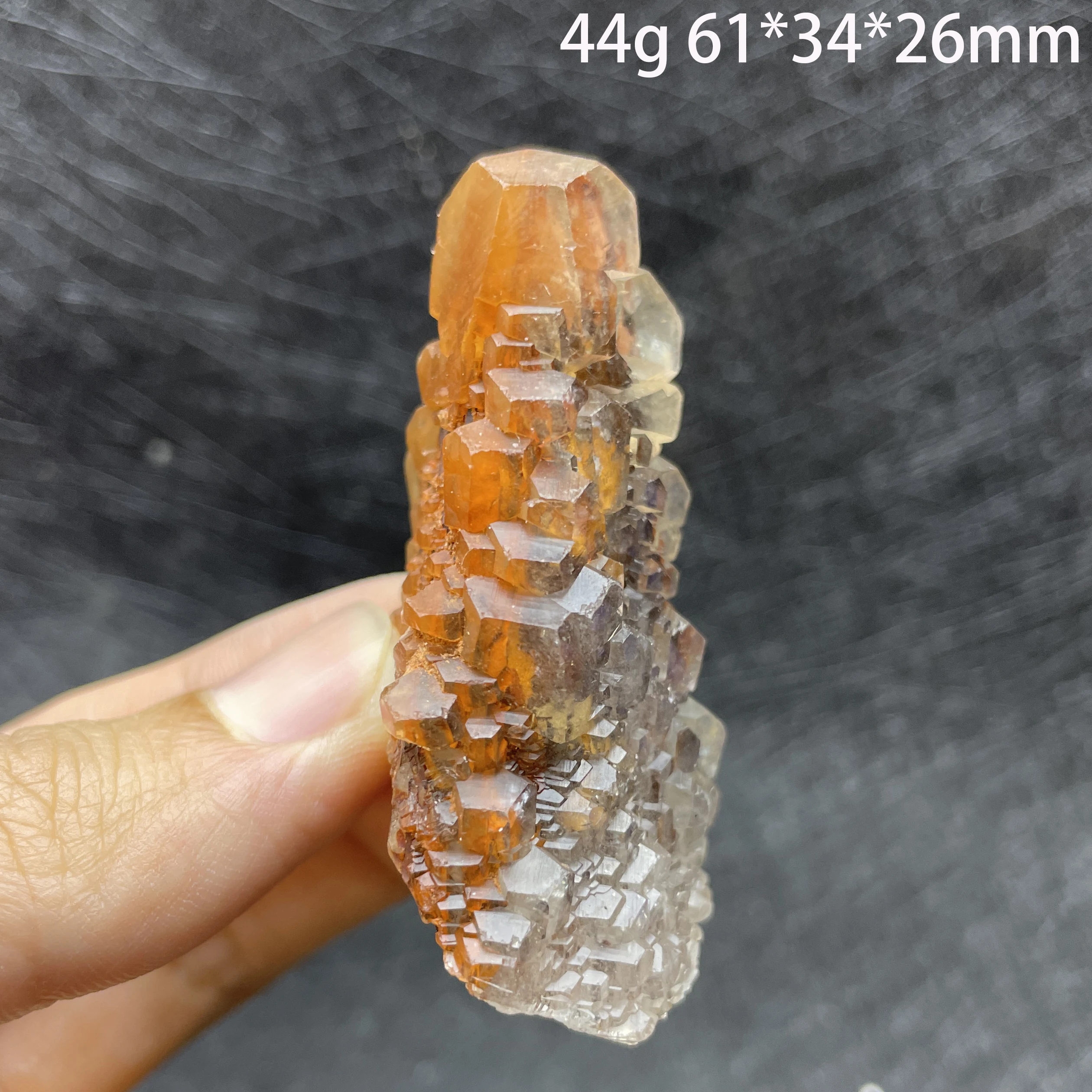 الحجر الطبيعي الماس الأحمر الكالسيت الكريستال عينة معدنية تعليم الكوارتز الخام الصخور الديكور شفاء هدية #3