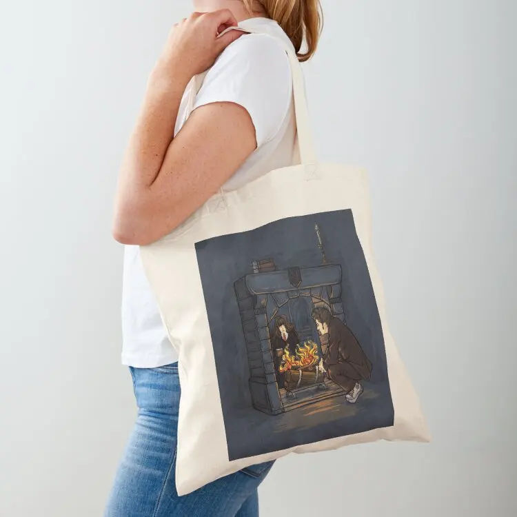 

The Witch in the Fireplace Tote Bag bag luxury women sac pour femme bags for women custom bags