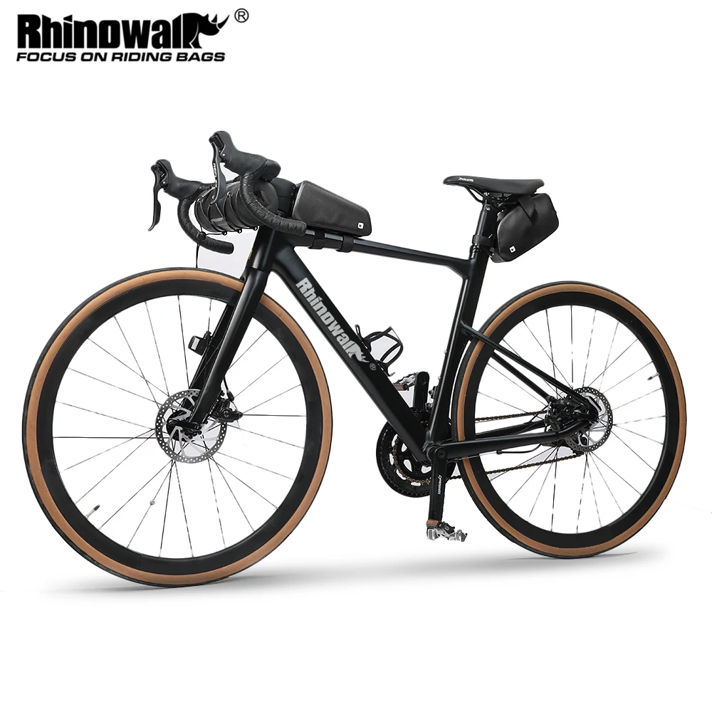 

Rhinowalk Waterproof Bick Bag 3-Pieces Set 1.9L Handlebar Bag 1.2L Top Tube Bag 1L Saddle Bag Outdoor Cycling Bicycle Bag 2023