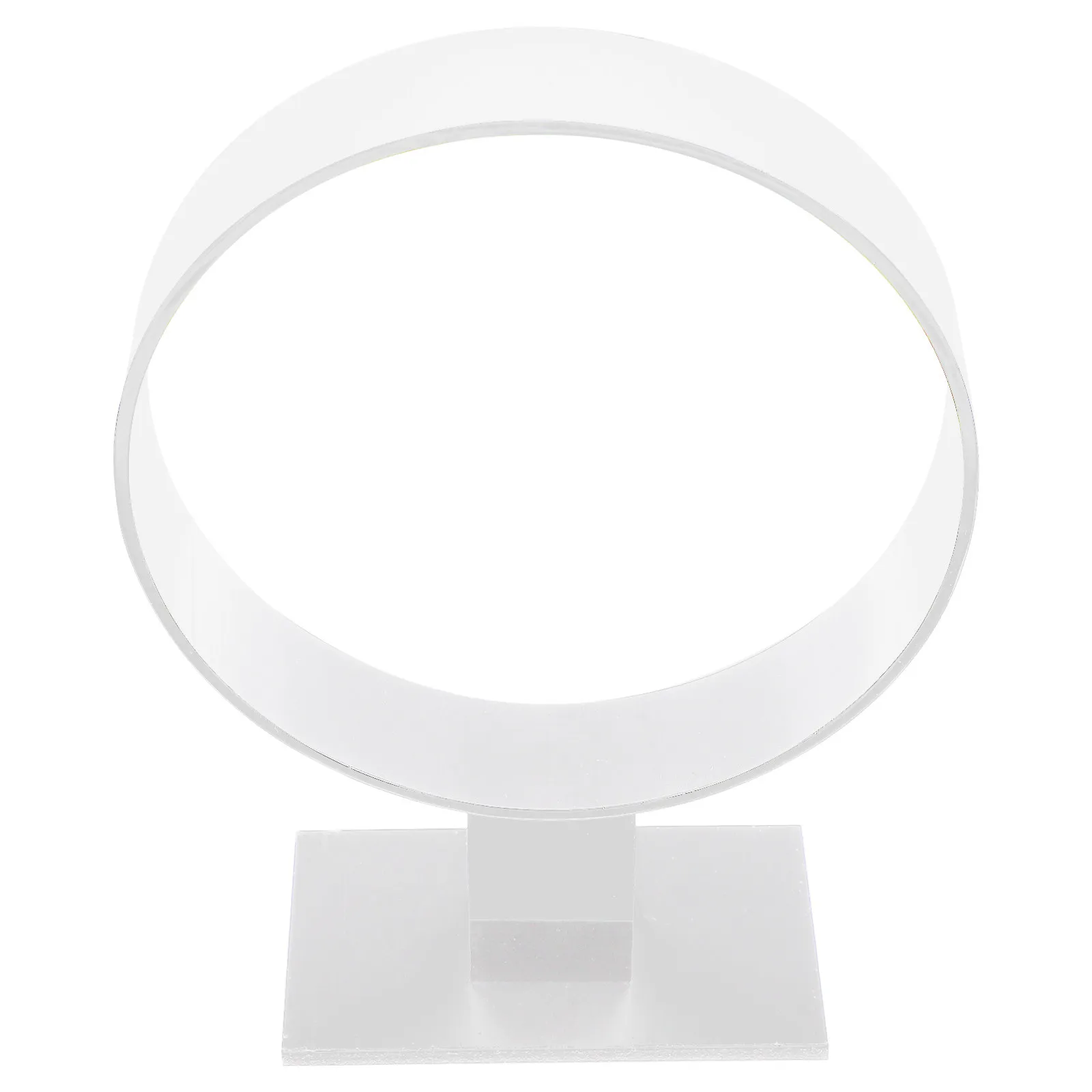 Round Acrylic Headband Display Stand Organizer for Women Hair Accessories Rack Holder Keeps Dressing Table Tidy Gift Idea