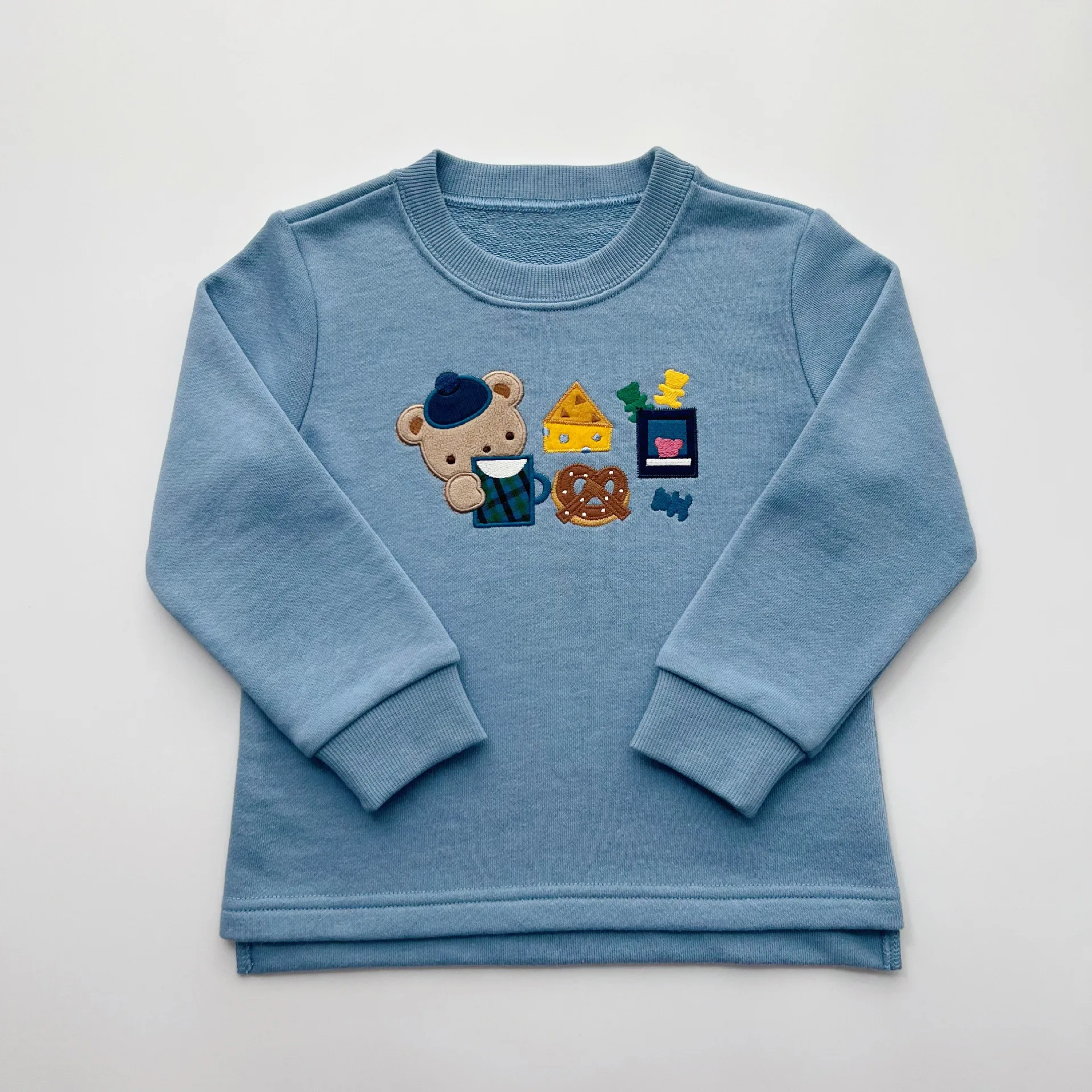 

2025 Autumn Boys Girl Sweatshirt elementary school student clothes Fami Kids Bear Hoodie Super Soft Cotton Cozy 90-140