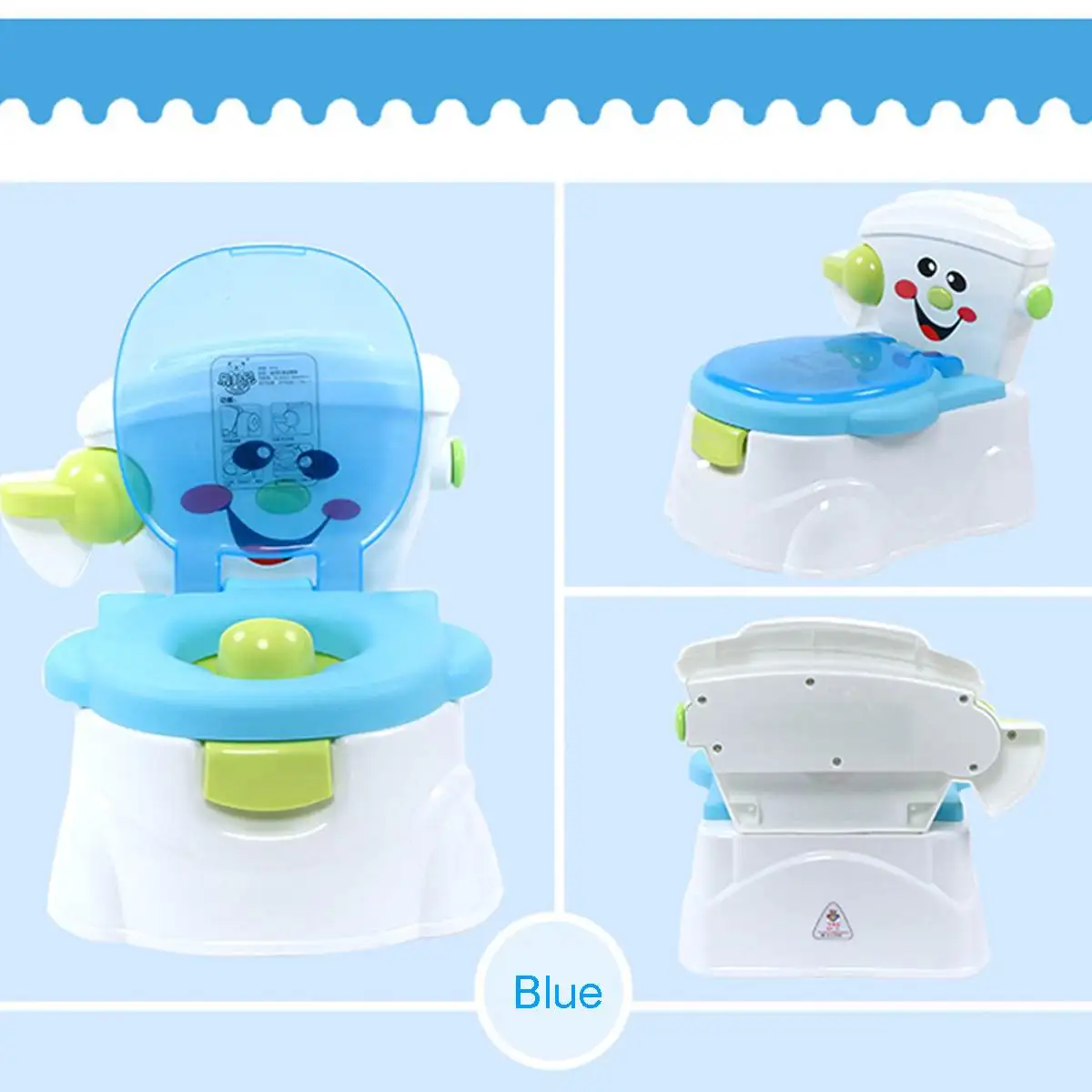 Portable Baby Potty Baby Toilet Cartoon Cars Potty Child Potty Training Girls Boy Potty Chair Toilet Seat Children's Pot Kids WC