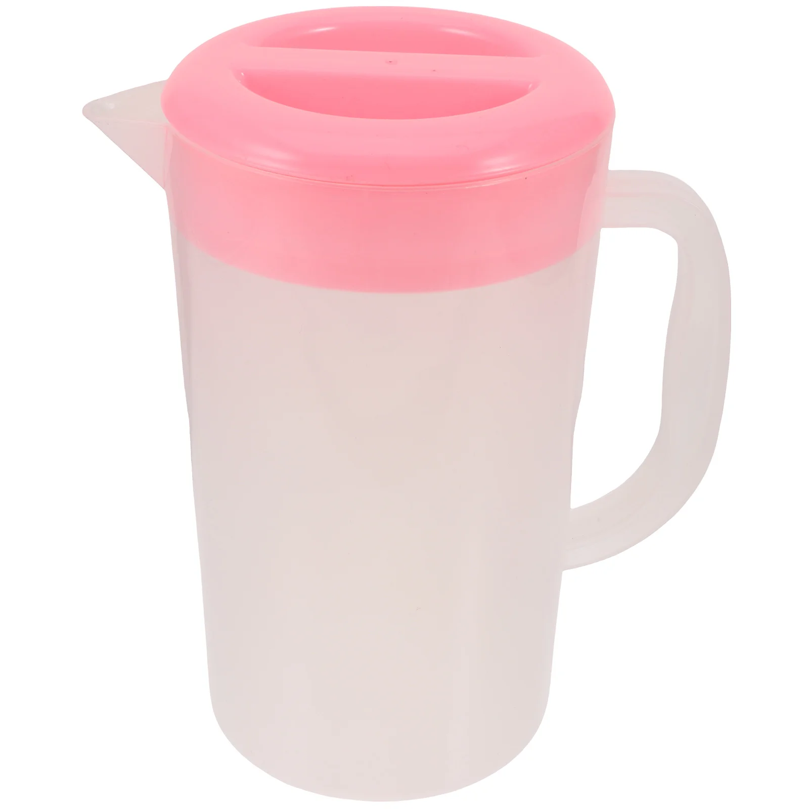

Lightweight Plastic Water Pitcher Large Capacity for Hot Cold Drinks Thanksgiving Dinner Parties White