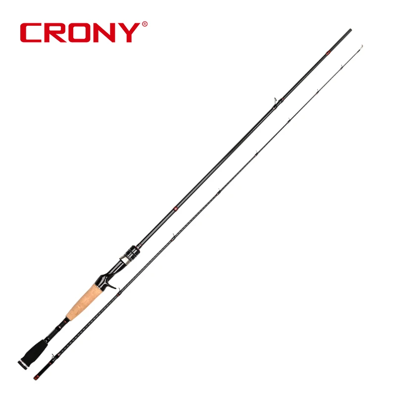 CRONY High Carbon Blank Chinese high quality guide and reel seat Promotion Bait Spinning Long Casting Spinning Fishing Rod