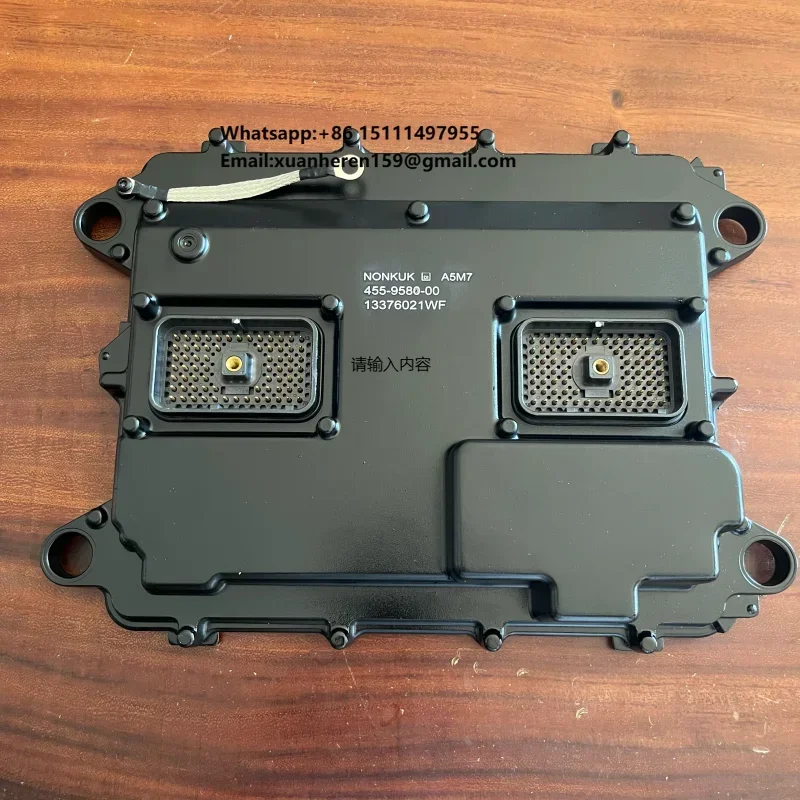 

Электронный блок управления 455-9580 для гусеничных тракторов и колесных погрузчиков Caterpillar, модуль ЭБУ двигателя