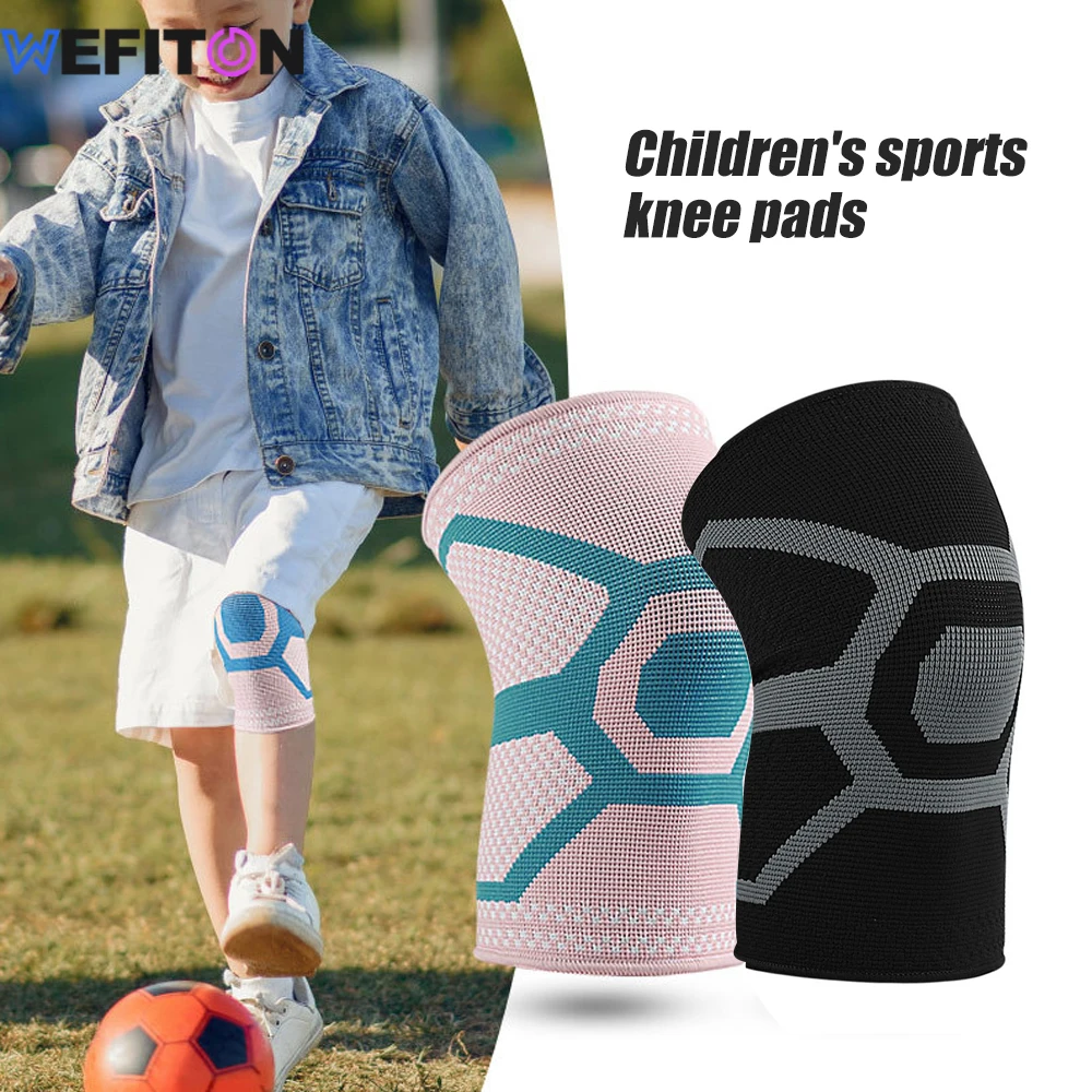 

1PCS Kids Knee Brace Sleeve,Knee Pads for Youth Compression Sleeve Children Knees Support Boys & Girls for Basketball Volleyball