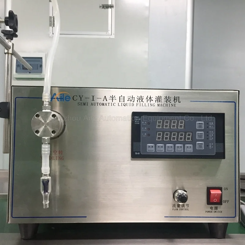 Semi Automatic Desktop CNC Liquid Filling Machine for Perfume Filling Machine Liquid Water Filler Small Bottle Filling Equipment - view 3