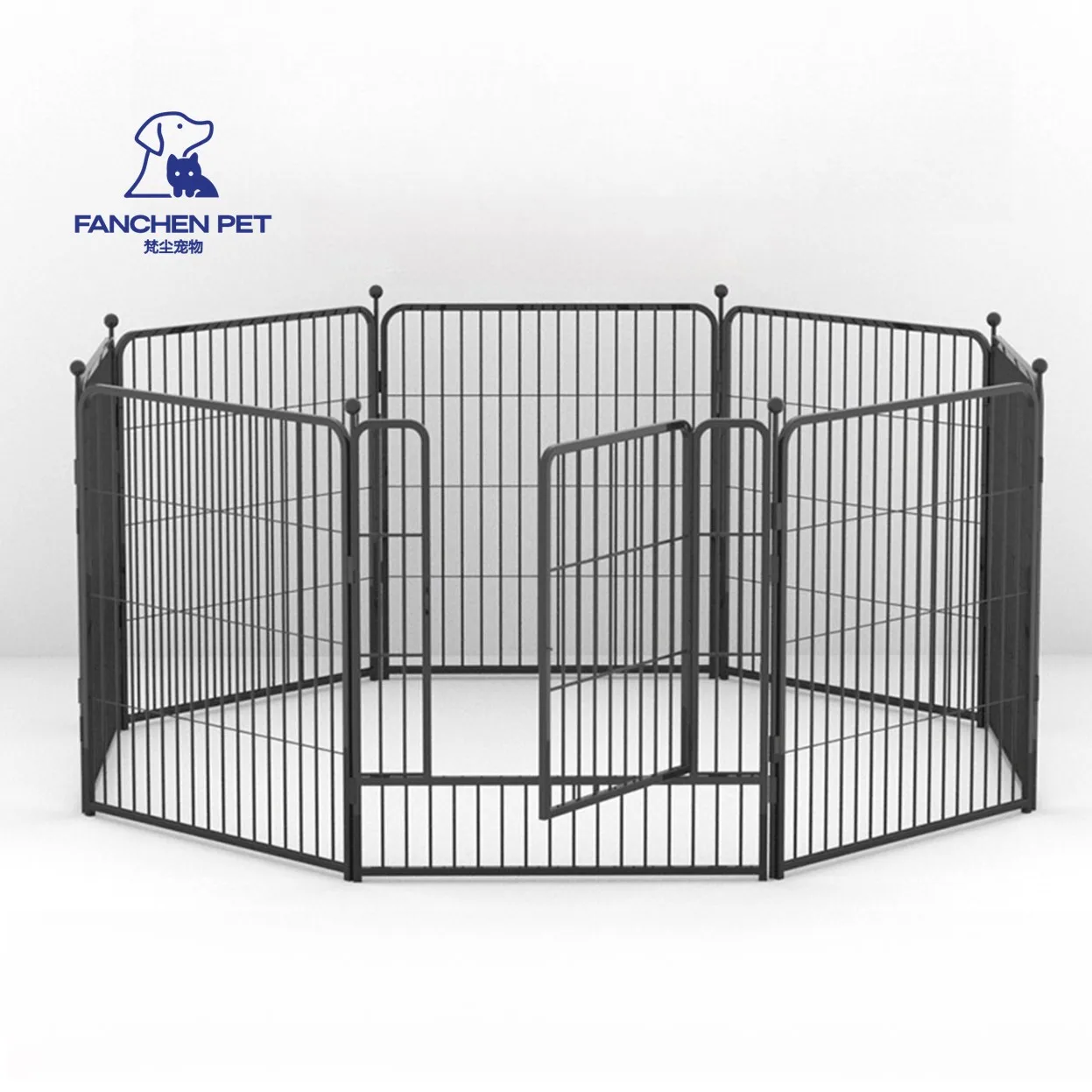 New Wholesale High Quality Pet Cage And Accessories Folding Heavy Duty Square Tube Fence