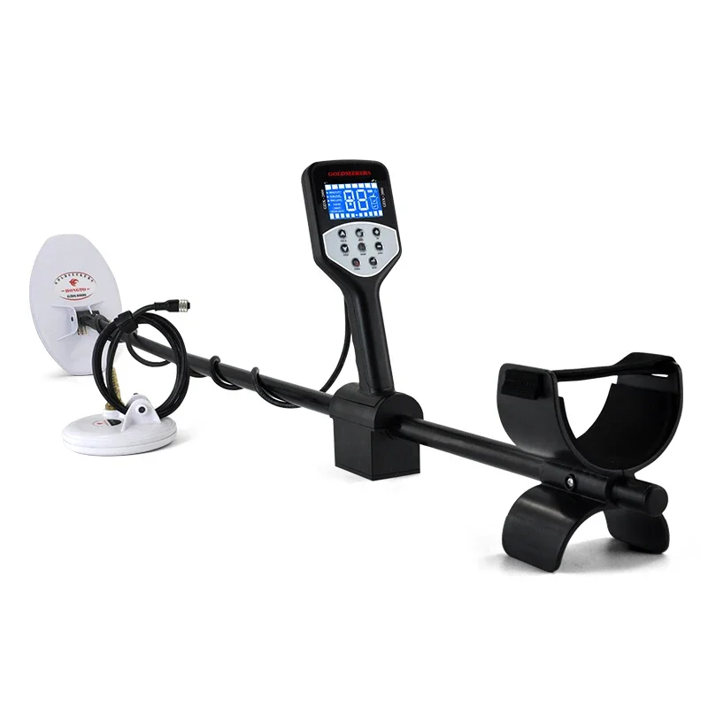 12.8khz GDS-2000 Private Label Metal Detector Machine Applicable To A Variety of Places Underwater with Wired Headphones