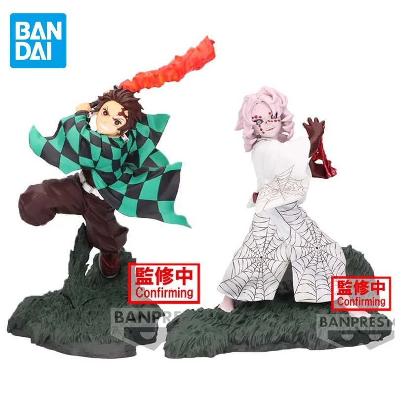 

Bandai Original Demon Slayer Anime Figure Kamado Tanjirou Rui Action Figure Toys for Boys Girls Kids Children Birthday Gifts