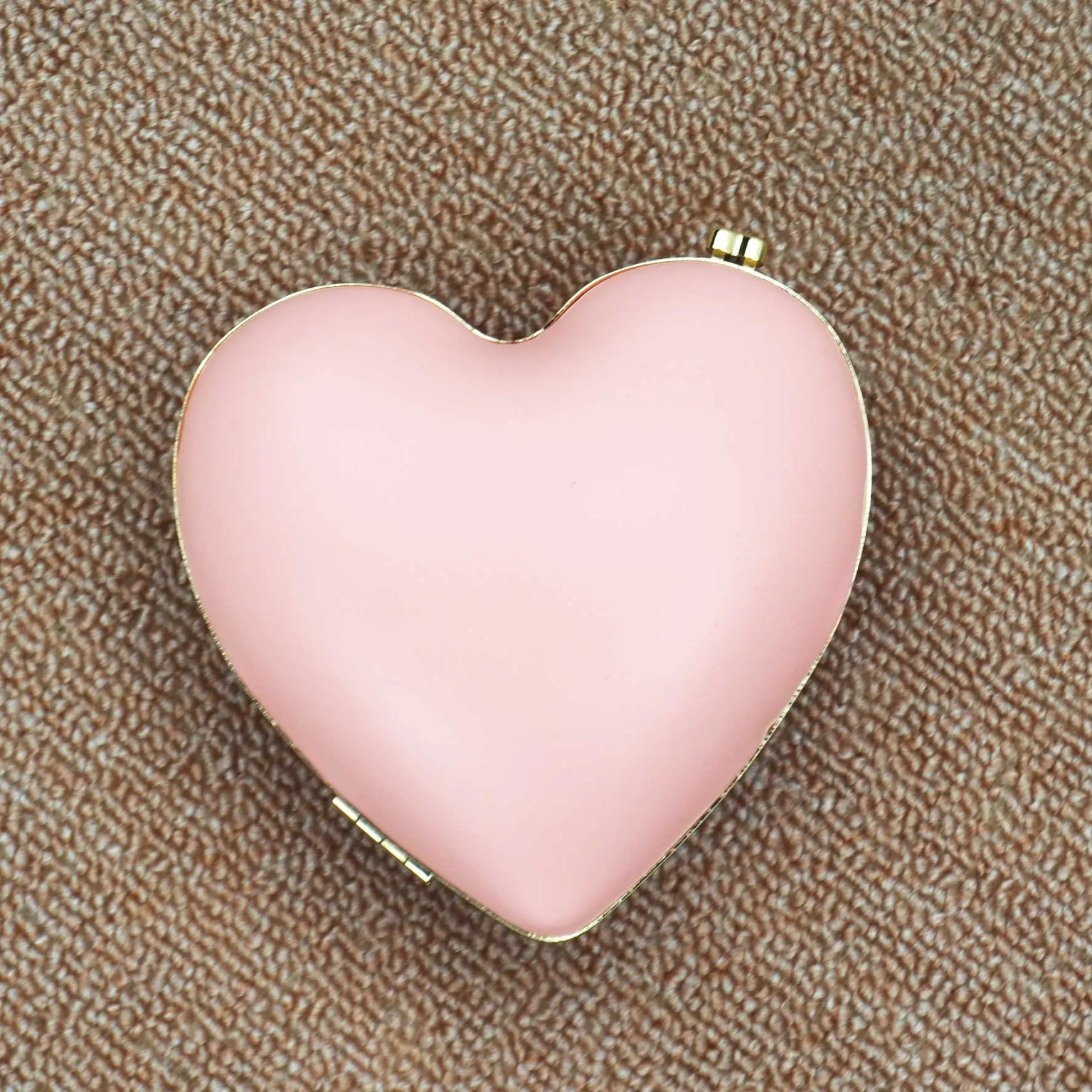 Pink Wine Heart Shape Evening Bags Chain Mini Shoulder Bags Women Pu Party Purse Day Clutches