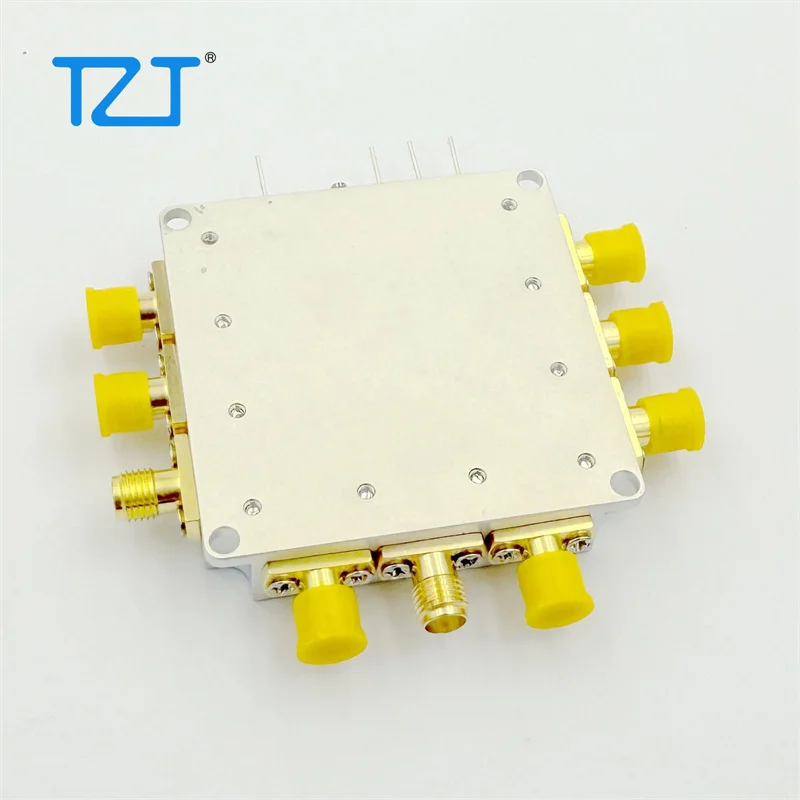 TZT PE42482 RF Switch Module 10MHz-8GHz Single-pole Eight-throw Low Insertion Loss RF Switch with SMA Female Connector