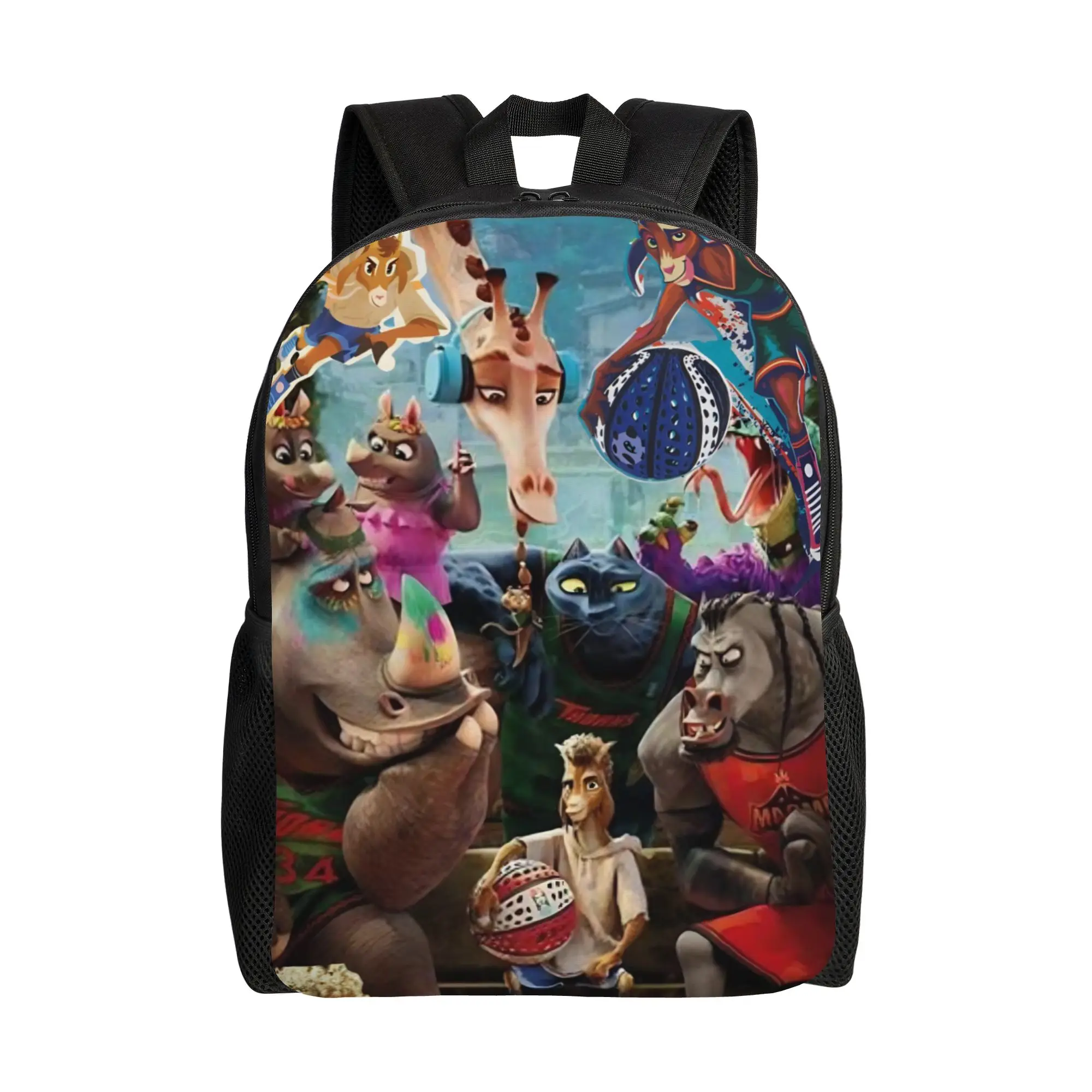 

GOAT Film Backpack for Men Women Teenage High School Work Daypack Basketball Comedy Laptop Computer Canvas Bags Gift