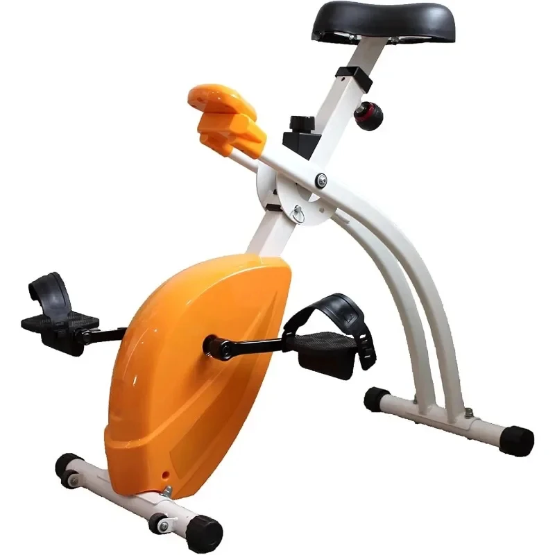 Under Desk Bike Foldable Pedal Exerciser Easy Assembly and Storage Adjustable Tension Control