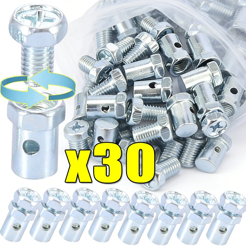 10-30pcs Mult-functional Adjustment Fixator for Motorcycle E-Bike Off-road Throttle Cable Snap Head Cable Motorcycle Accessories