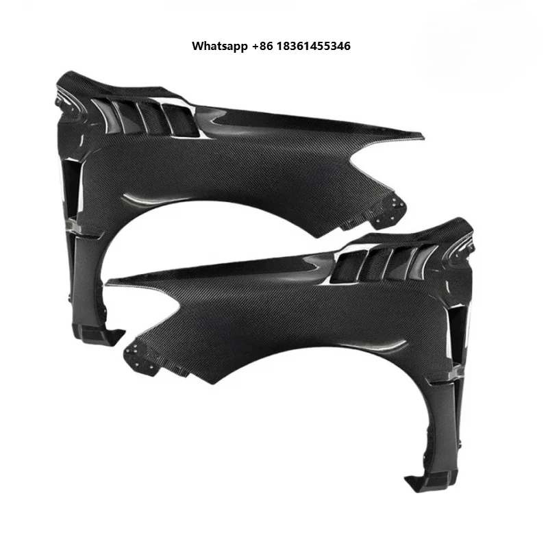 

For WRX STI 2015-2021 V1 V2 Style Exterior Upgrade Auto Parts High-Quality Carbon Fiber Front Fender with Vents