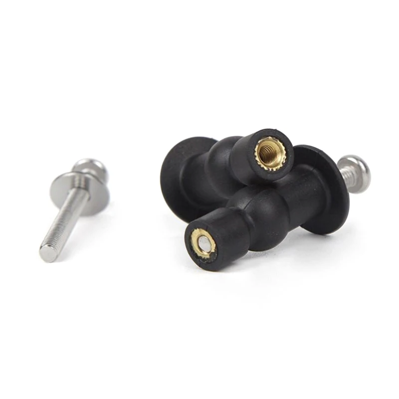 2pcs Toilet Seat Screws Nut Cover Lid Top Fixing Blind Hole Fitting Kits Bathroom Accessories Replacement Toilet Seat Screws