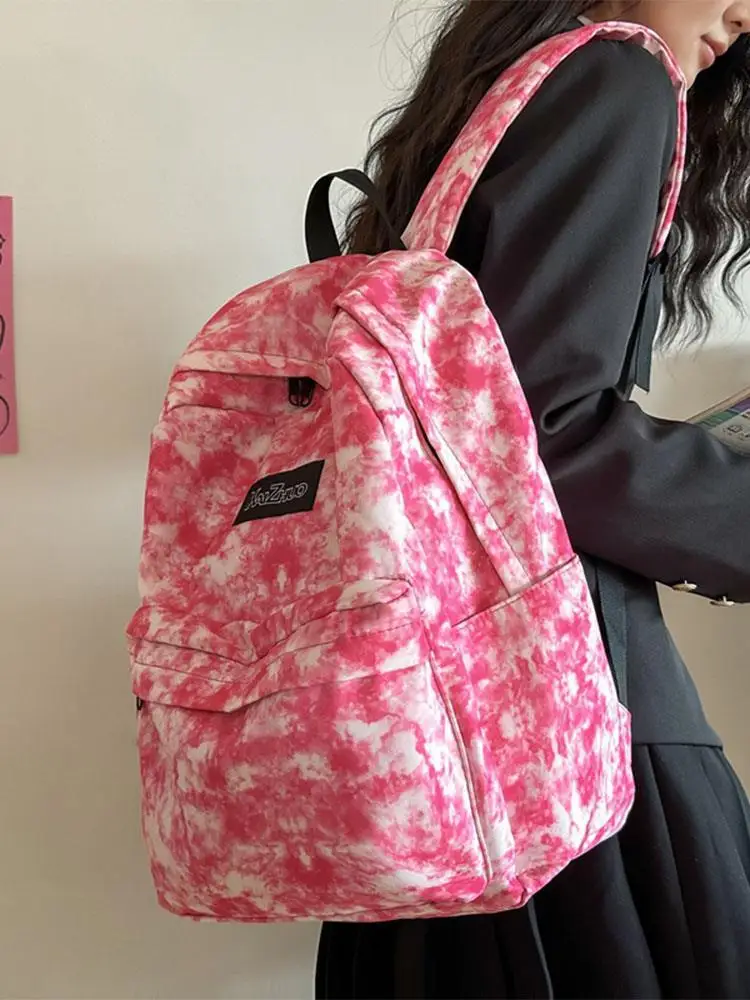 casual-large-capacity-dyed-backpack-lightweight-new-junior-high-school-student-early-spring-2025-backpack-bookbag