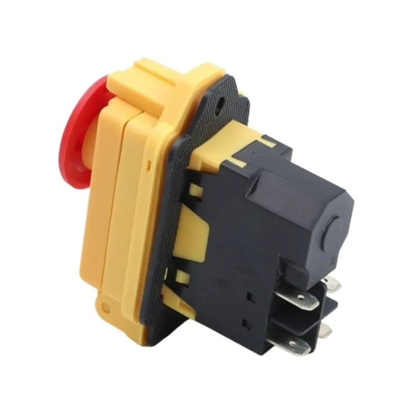 

ABXF-Momentary Electromagnetic Switch 5 Pin On/Off 2 Position Reset Push Button IP55 Rating