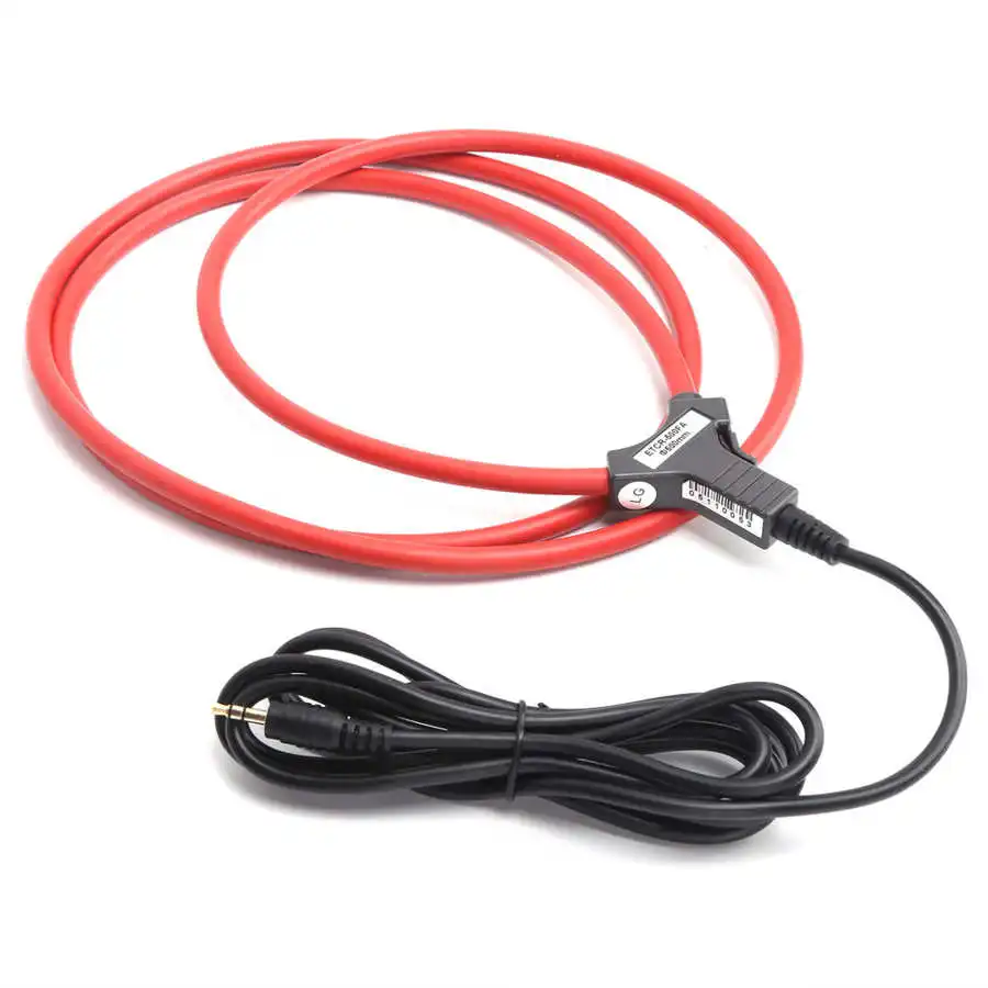 ETCR500FA Flexible Coil Current Sensor AC Leakage Current Probe Range 0A~10000A Resolution10mA Below AC 1000V Ampermeter