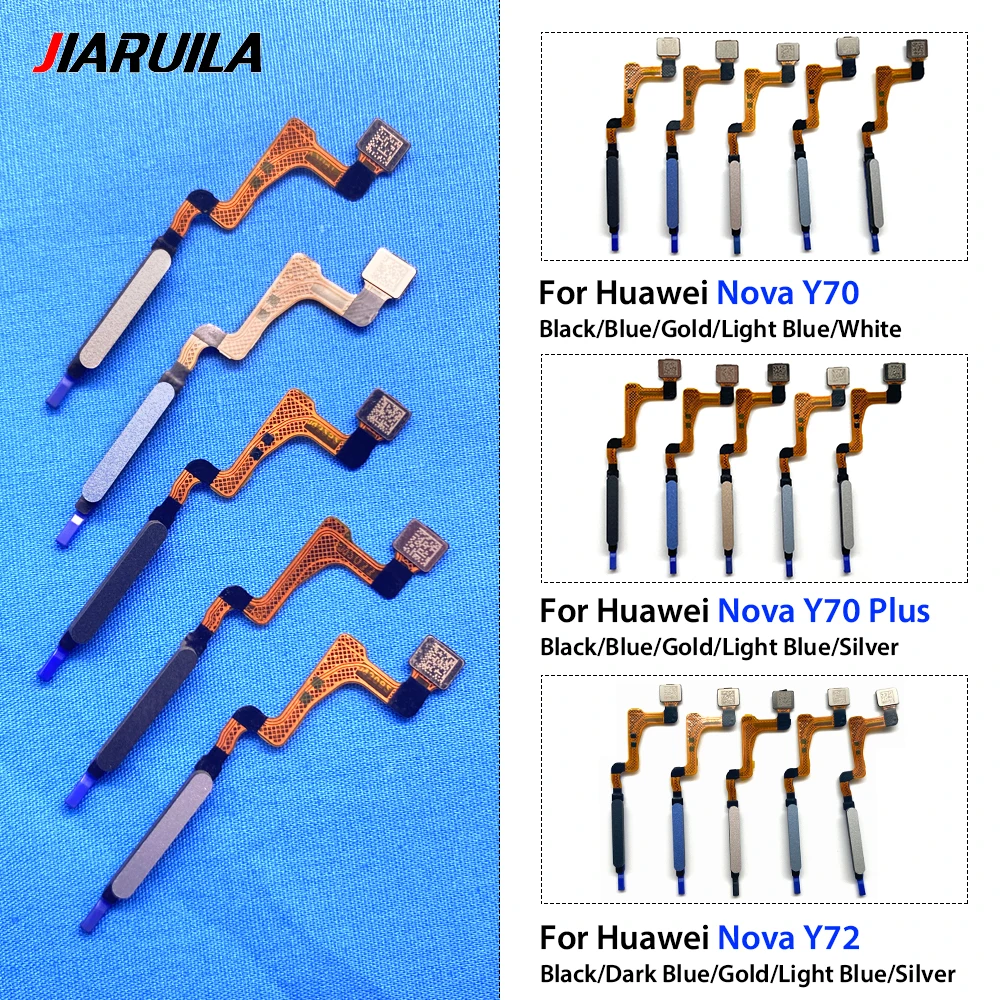 

НОВЫЙ для Huawei Nova Y70 Plus Y72 разъем датчика отпечатков пальцев, ключ возврата домой, меню, кнопка питания, гибкий ленточный кабель