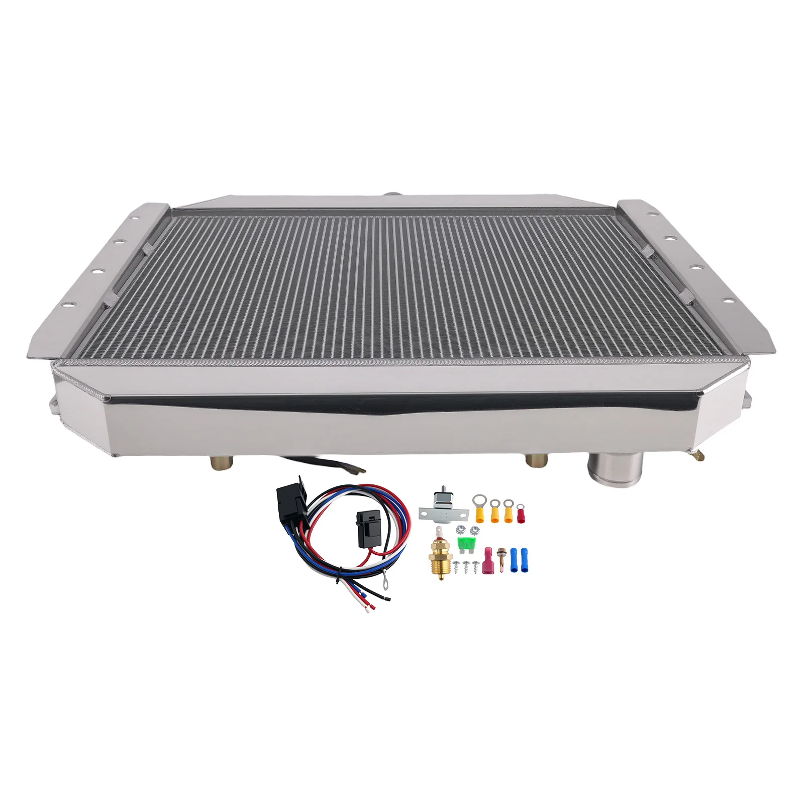 

Вентилятор охлаждения радиатора AT, 3-рядный, для Ford F-Series Truck Bronco V8 1968-1979 433S