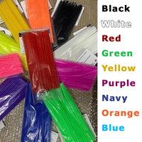 72pcs Bicycle Wheel Spoked Protector Wraps 24cm Wheel Rim Spoke Wrap Kit for Motorcycle Bike Color Rims Skin Trim Covers Pipe