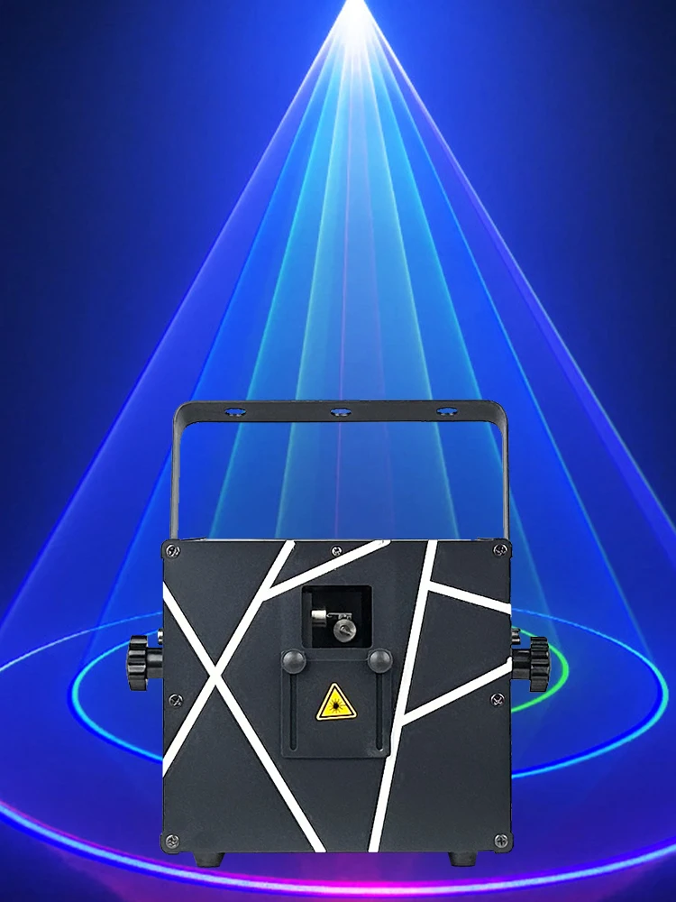 4W laserlicht 3D animatie laserprojector RGB Bluetooth-connectiviteit DMX DJ disco club bar feest bruiloft dans podiumlicht - afbeelding 2