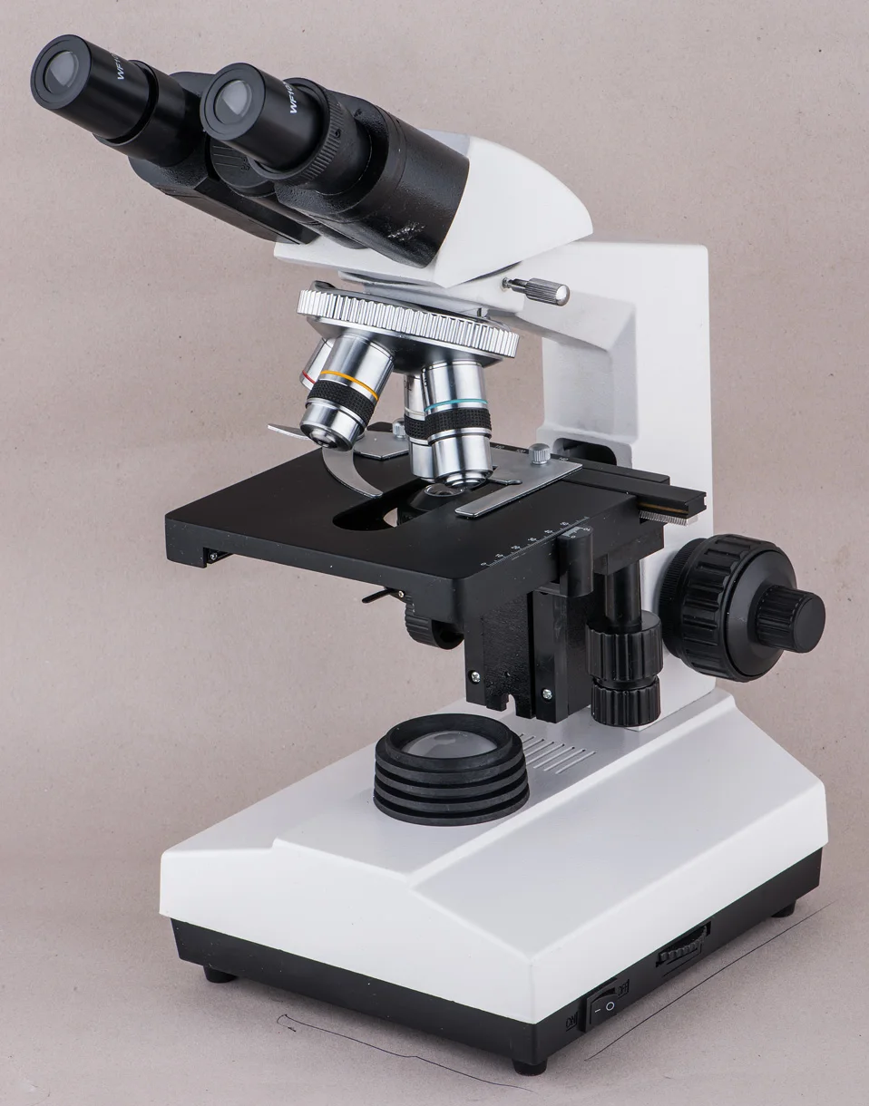 FarmaSino 40X-400X Optische Biologische Microscoop met Hoge Kwaliteit Binoculaire Schoolonderwijs- en Laboratoriumonderzoek XSP116