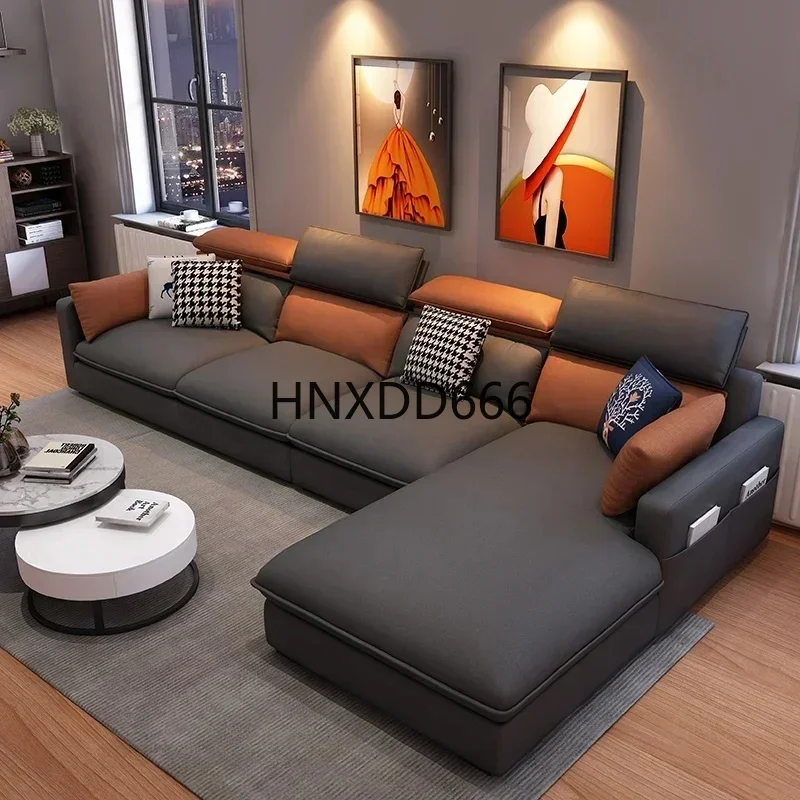 Modern Fabric Recliner Lounge Sofa - Nordic Design for Living Room Furniture