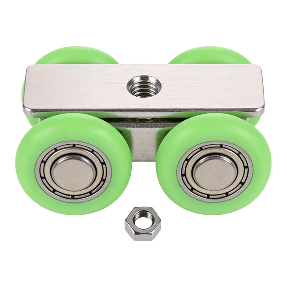 Adjustable Roller For Heavy Doors Accessory Furniture Hanging Track Adjustable Features Minimal Tools Required