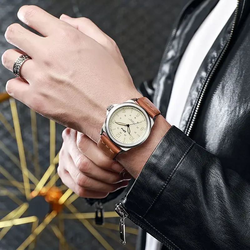 Minimalist Falcon Men's Watch College Style Junior High School Student Exam Waterproof Pointer Quartz Watch