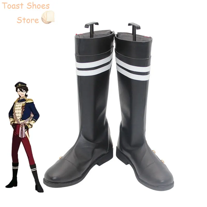 Buty Sakuma Rei Cosplay rekwizyt Cosplay halloweenowe buty karnawałowe PU skórzane buty kostium rekwizyt