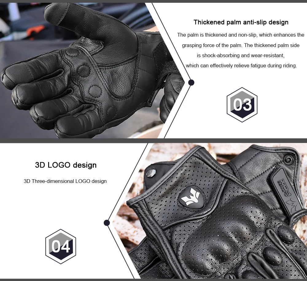 Vintage Ziegenleder Motorradhandschuhe Sommer Herren Gelb Retro Leder Motorradfahrer Guantes Motorrad Motocross Handschuh M-XXL – Detail 24