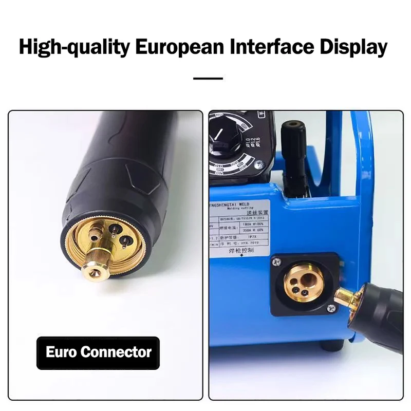 Immagine 7: Torcia MIG CO2 Euro-Cooled Binzel 2.7M 24KD 250A, Accessorio per Saldatura Industriale MIG MAG