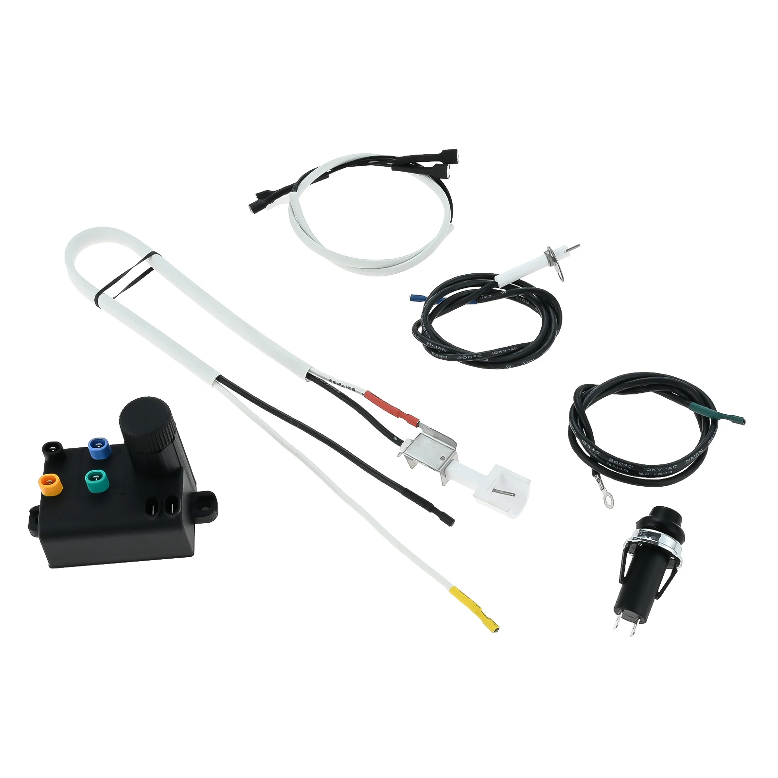 

7643 Grill Igniter Kit with Front-Mounted Control Panels Fit for Weber Spirit 220 335 330 320 Series Gas Grill E-220 E-320 E-330