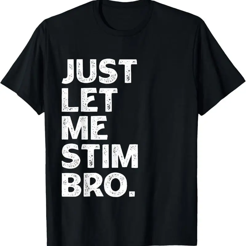 تي شيرت Just Let Me Stim Bro Kids Boys - للتوعية بالتوحد
