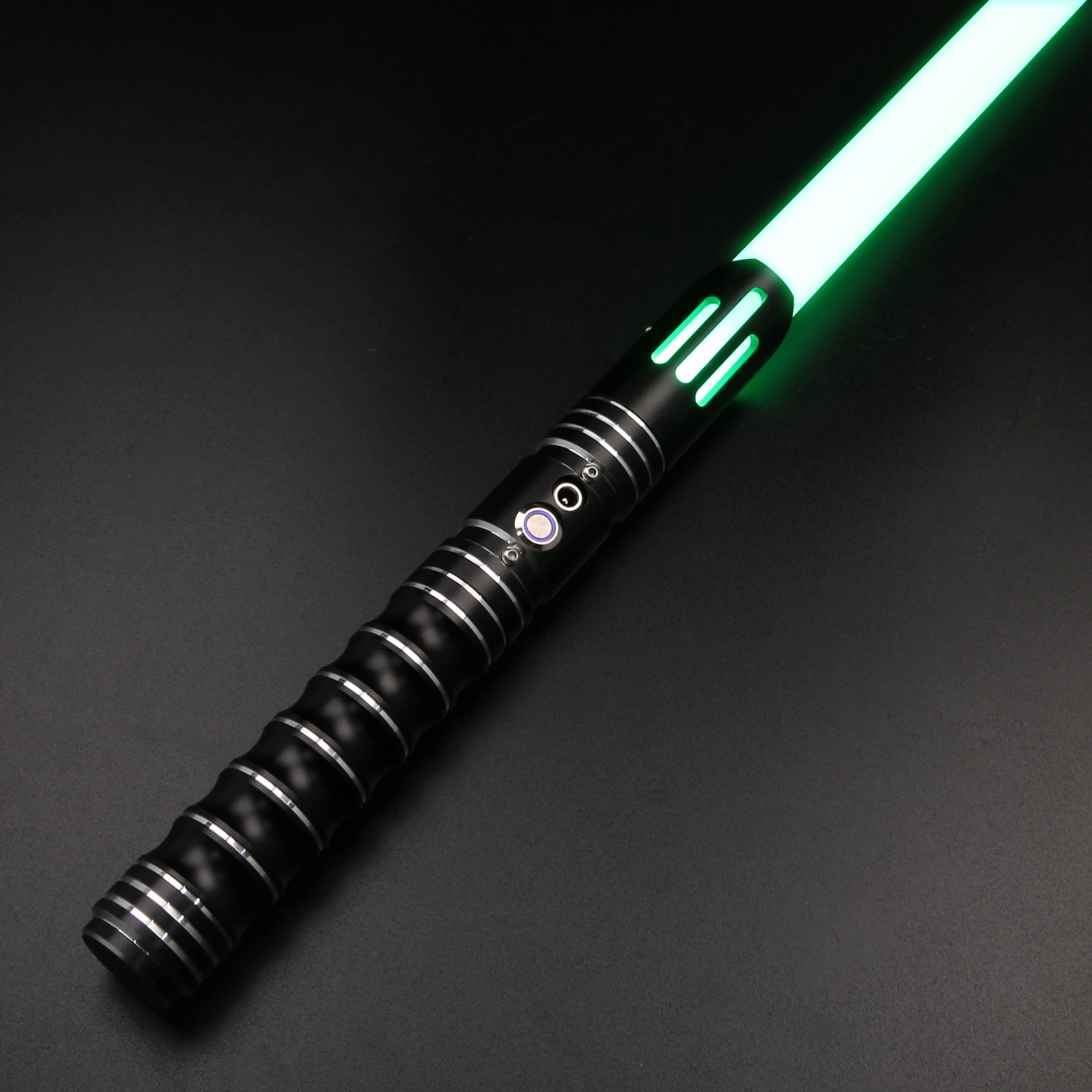 VIP-SaberFeast-Sabre laser RGB avec poignée en métal, balançoire, saut, FOC, cadeau pour enfants, jouets Shoous