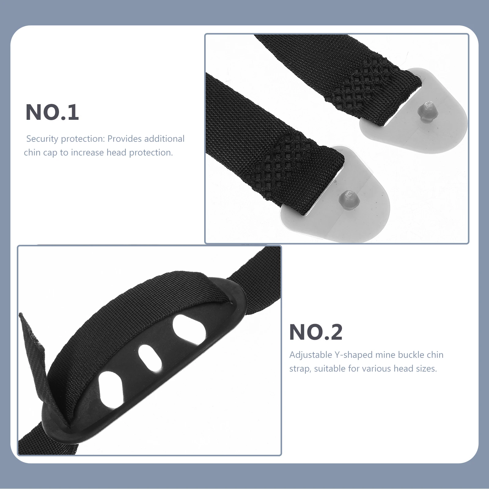 

Universal Hard Hat Chin Strap Durable Elastic Strap Replacement Adjustable Comfortable Skin-Friendly Wear-Resistant