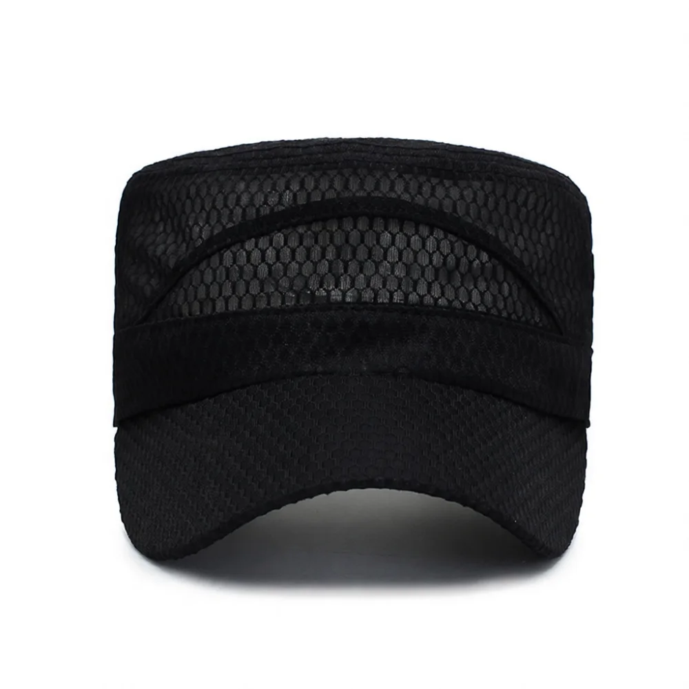 Breathable Mesh Flat Cap Mens - Trucker Cap Mesh review and price
