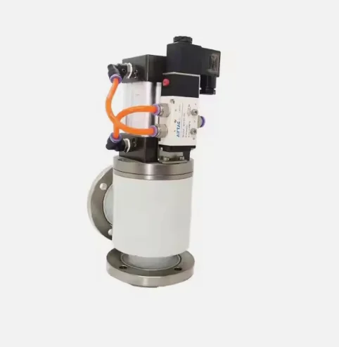 أسعار الجملة صمام تفريغ هوائي DN800 صمام زاوية GDQ-J800 نموذج فراغ الزعنفة/صمام الزعنفة مع منفاخ الختم #4