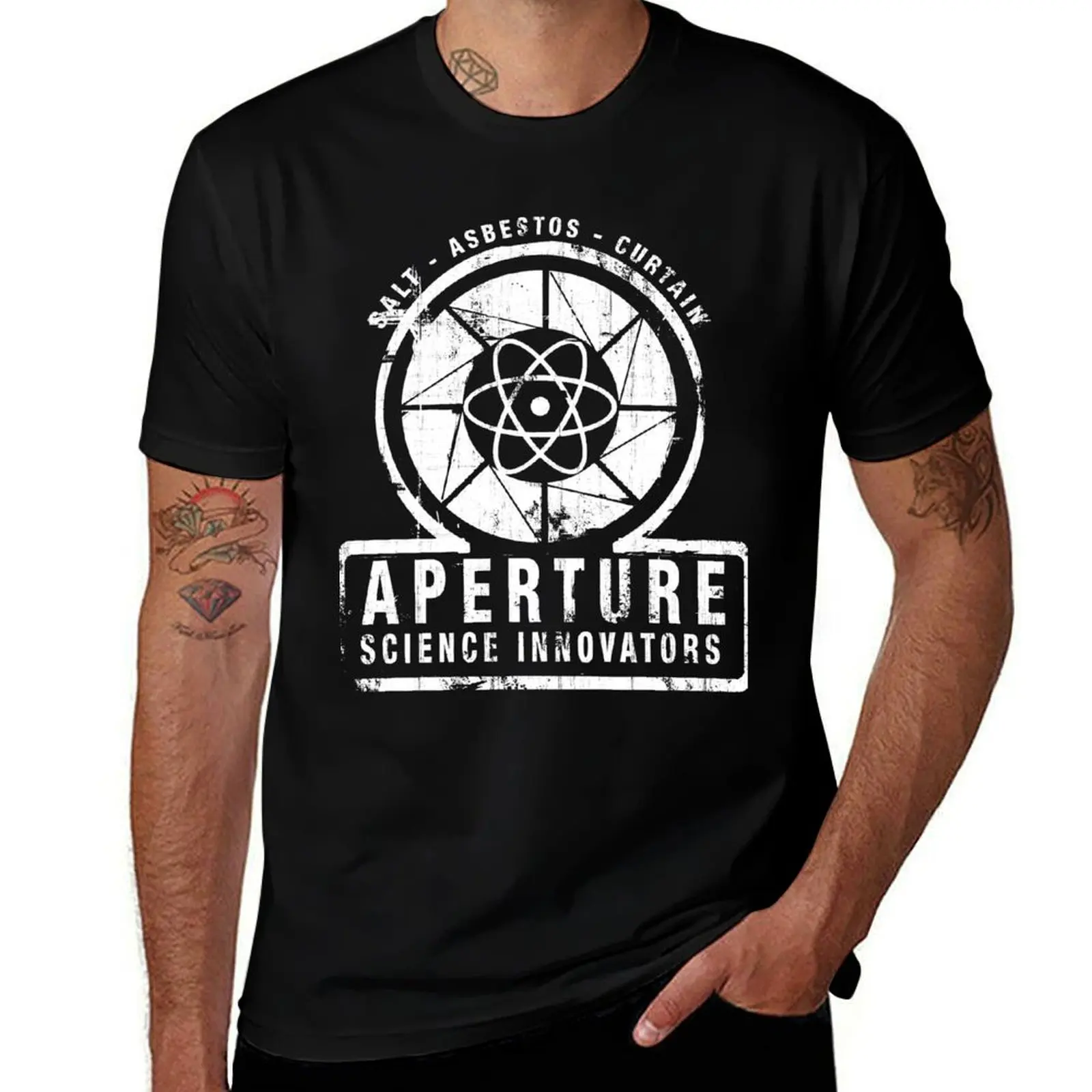 

Aperture Science T-Shirt man t shirt designer t shirts designer t shirt for man 100 percent cotton T-Shirt